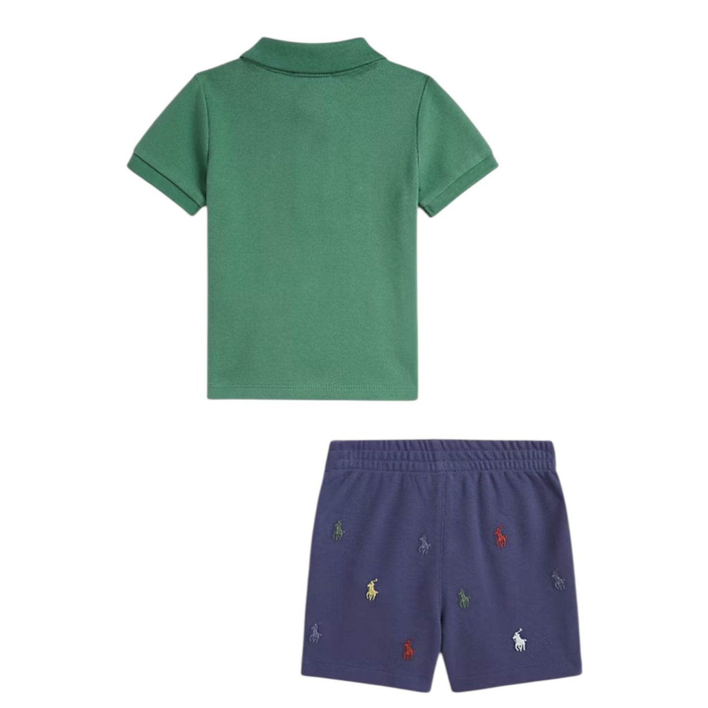 Conjunto  Camiseta/Short Verde Ralph Lauren
