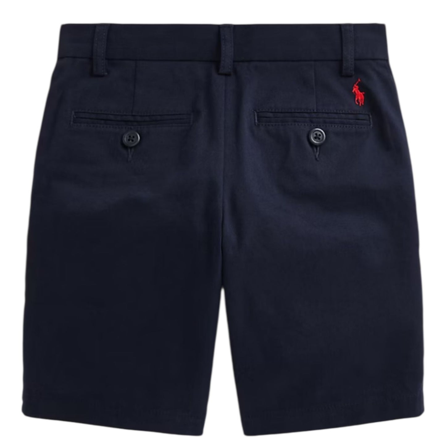 Short Sarja Azul Basico Ralph Lauren